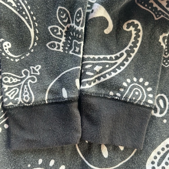 Justice Girls Black Graphic  Hoodie Sweatshirt Size 10 - Picture 4 of 5